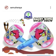 1 Lsn INFLATABLE TOY HAMMER ANGRYBIRD & UPIN image 45cm (SR)