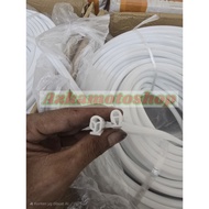 Silkon eyebrow lights, led side view and top view light hoses, 4 mm 5mm