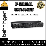Behringer U-Phoria UMC404HD 4×4 24-Bit USB Audio Interface