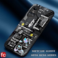 [AA24] Softcase Glossy All Type Reno 3 4 4F 4PRO 5 5F 6 7 8 8PRO 10 10PRO 11 11PRO 11F PRO 4G 5G A18