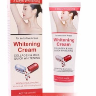 Collagen Underarm, Bikini, Knee, Elbow whitening cream & Milk active whitening cream - HX2064