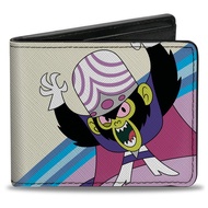 Buckle-Down Warner Bros. Animation Wallet, Bifold, The Powerpuff Girls Mojo Jojo Pose and Text Ivory