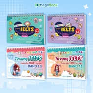 Takenote Combo Book - IELTS Vocabulary provides 5800 band vocabulary 5.5 to 7.5 by topic (4 books) I