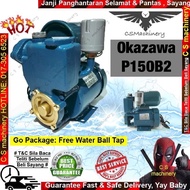 ✅ Ready Stock * Okazawa 1" House Use Automatic Water Pump P150B2 Waterpump 370w 0.5hp