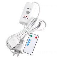 Timer Switch Extension Cable with Switch Ceiling Fan Mosquito Net Cable 3 M Socket Timer Lengthened Cable Remote Control