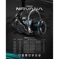 IROLY NIRVANA REEL hg 1000 2000 3000 4000