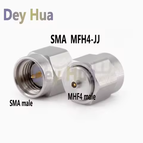 1/5pcs SMA-MHF4-JJ, SMA male to MHF4 Male SMA-MHF4-KJ U.FL4 Stainless Steel Adapter Microwave RF Con