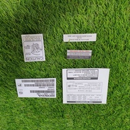 EX5 DREAM STICKER CHAIN CASE STICKER/ BAR CODE BATTERY CODE