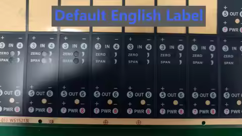 4-20mA to 0-10V 0-5V Signal Converter 0-60mV 0-75mV 0-2000V 35mm DIN Rail Analog Signal Isolation Di