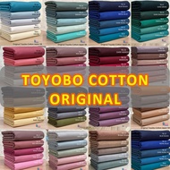 TB1-TB78 Kain Pasang Original Toyobo Cotton Japan Cotton Bidang 58 Price For 0.5m German Cotton Egyp