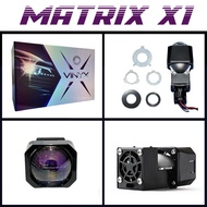 Lensa Lampu LED Projector Projie Matrix X1 BiLED 1.5 Inch Inci Inchi Mobil Motor Vinyx