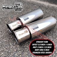 REGU 06 R MUFFLER EXHAUST *SPECIAL OFFER* SILVER COLOR READY STOCK IN MALAYSIA