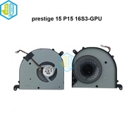 aBS5005HS-U3I 16S3-GPU Laptop CPU Cooling Fans For MSI For Prestige15 P15 Prestige 15 A12UC A10SC A1