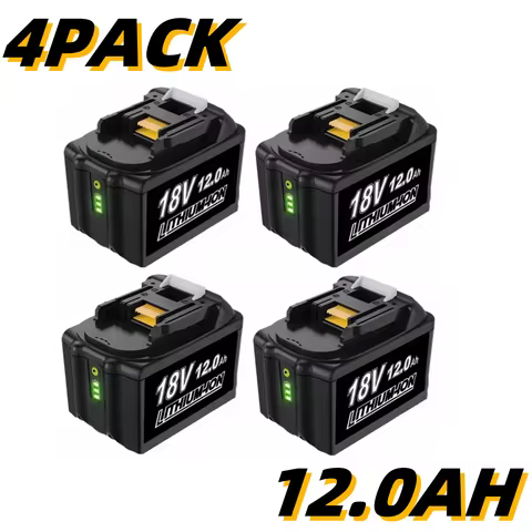 12.0Ah Li-ion Batteries Replacement Battery for Makita Battery 18 V BL1890 BL1850 BL1860B, BL1850, B