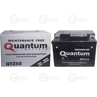 mio i 125 【local COD】 Quantum Motorcycle Battery QTZ5S 4L for XRM, Wave, BeAT, Mio i 125, Soul i 12