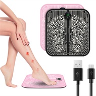 Smart Foot Massage Pad Foot Massage Pulse Foot Massager EMS Beautify Legs Foot Therapy Machine Massa