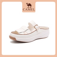 Camel รองเท้ากีฬาผู้หญิงรองเท้าแตะ Baotou ชายหาดลำลองสำหรับรองเท้าผู้หญิงฤดูร้อน CAM088052403