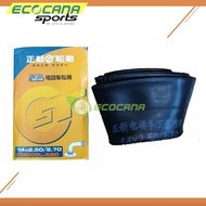 TUBE 14 x 2.5/2.7 AV (CURVE) SCOOTER BICYCLE TIUB