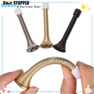 SUSSG Door Stopper Iron Spring Wall Protector Door Handle Guard Stopper