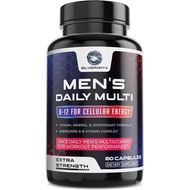 Multivitamin for Men - Vitamin A, C, D, E, Zinc, Calcium, Multivitamins for Immune Health Support, V