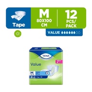 TENA Value Unisex Adult Diapers - M