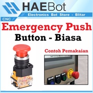 TOMBOL [HAEBOT] EMERGENCY PUSH BUTTON EA38 AC 660V 10A EMERGENCY POWER BUTTON OFF STOP