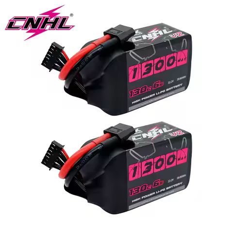 2PCS CNHL 6S 22.2V Lipo Battery 1300mah 1500mah 130C with XT60 Plug For Quadcopter Drone Airplane RC