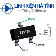Bag of 30 new MOSFET N-CHANNEL J1 BSS138P BSS138 bs138 SOT-23 0.22A 50V - BH25