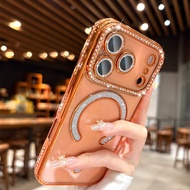 TEMU Stylish And Premium Magnetic Phone Case Compatible With For Iphone 17, 16, 15, 14, 13, 12, Pro 