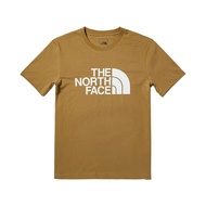 [THE NORTH FACE United States] Men Round Neck Quick-Drying Short-Sleeved T-Shirt {Brown Brown} NF0A8