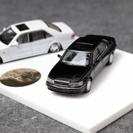 Fine Works 1/64 Dual Car Set Mercedes-Benz 140+Lexus 400 North Exhibition Limited Car Model