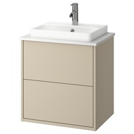 HAVBÄCK / ORRSJÖN Wash-stnd w drawers/wash-basin/tap 62x49x71 cm