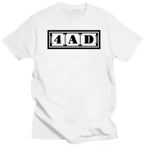 Cotton teeshirt fashion t shirts 4Ad Indie Record Label Screen Printed T-Shirt brand casual short sl