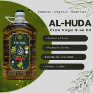 Al-Huda Natural Extra Virgin Olive Oil / Minyak Zaitun 5L