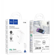 (Hoco Thailand) ใหม่ C108 ชุดชาร์จ PD คู่  35W อะแดปเตอร์ 2 พอร์ตชาร์จ   ชุดชาร์จเร็ว  Dual Type-C P