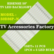 50" BACKLIGHT LAMP 50D36P-N HISENSE 50 INCH LED TV 50D36P 50D36 Mlc10 "