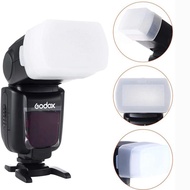 Godox Flash Diffuser Dome BOUNCE Fit for Canon Speedlite 580EX 580EX II Godox V850 860II TT685 TT600