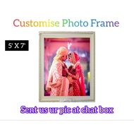 Frame with picture 5 X 7 Inch 1 pc Customise Photo Frame