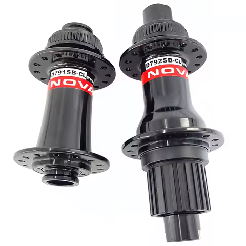 Novatec Center Lock Disc Brake Hubs D791SB-CL D792SB-CL Front 100x15mm 142x12mm, Mirco spline 12s Sp