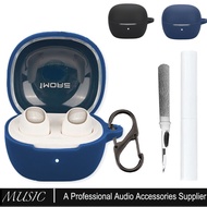 for 1MORE ComfoBuds Mini 10 Wireless Earbuds Protective Silicone Case Cover + Cleaning Kit