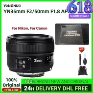 YONGNUO Yn35mm 35Mm F2 50Mm Lens Yn50mm F1.8 Camera Lens Focus Large Aperture For Nikon Z F2Z Canon EOS 600D 60D 5DII 5D 500D