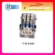 60A 1 To 4 Car Vehicles Auto Audio Power Fuse Holder Safety Fuse Box car audio power fuse box