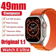 {Aishang watch industry}นาฬิกาข้อมือใหม่สุด8สมาร์ทวอท์ชที่ Series8เป็นพิเศษสำหรับผู้ชายนาฬิกาอัจฉริยะ GPS NFC โหมดออกกำลังกายกันน้ำชาร์จไร้สายสำหรับ Apple