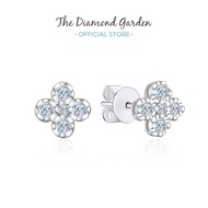 TDG 10K Gold Lab Grown Diamond Stud Earrings