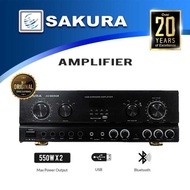 Av-5023Ub Karaoke Sakura 550W Bluetooth Amplifier