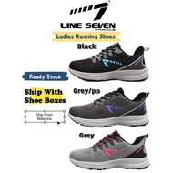 [Line Seven] Line7 7718 Ladies Jogging Shoes/Running Shoes/Outdoor Shoes/Sport Shoes/Casual Shoes Re