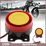 thewoodfamer Durable Car Horn Air Raid Siren Alarm Universal 12V Car Tru Horn Portable Small Electri