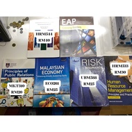 UITM TEXTBOOKS INS200 / UBM588 / HRM544 / HRM533 / MKT310 / ECO261