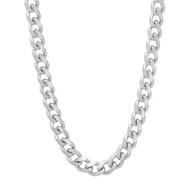 Cuban Chain, Silver necklace for men, silver necklace 925, Non tarnish necklace, silver 925 italy