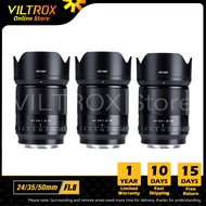 VILTROX 50mm 35mm 24mm F1.8 Lens E Mount Wide Angle Large Aperture Lens Full Frame Lens Auto Focus Lens for Sony E Mount Sony Lens A7III A6400 Mirrorless Camera Lens